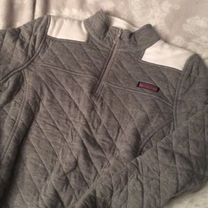 NWOT QUILTED VV SHEP SHIRT
